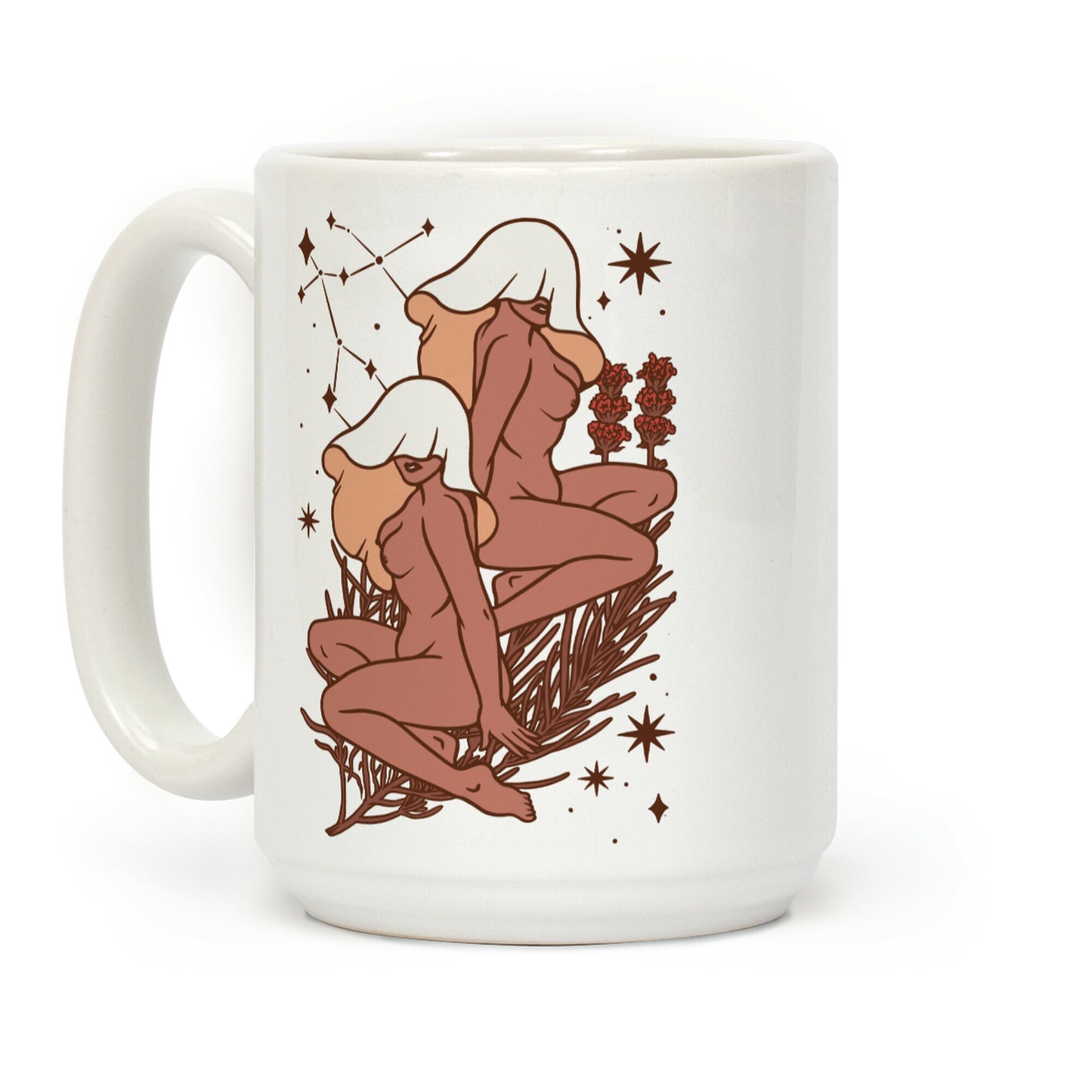 Zodiac Pinup Gemini Coffee Mug