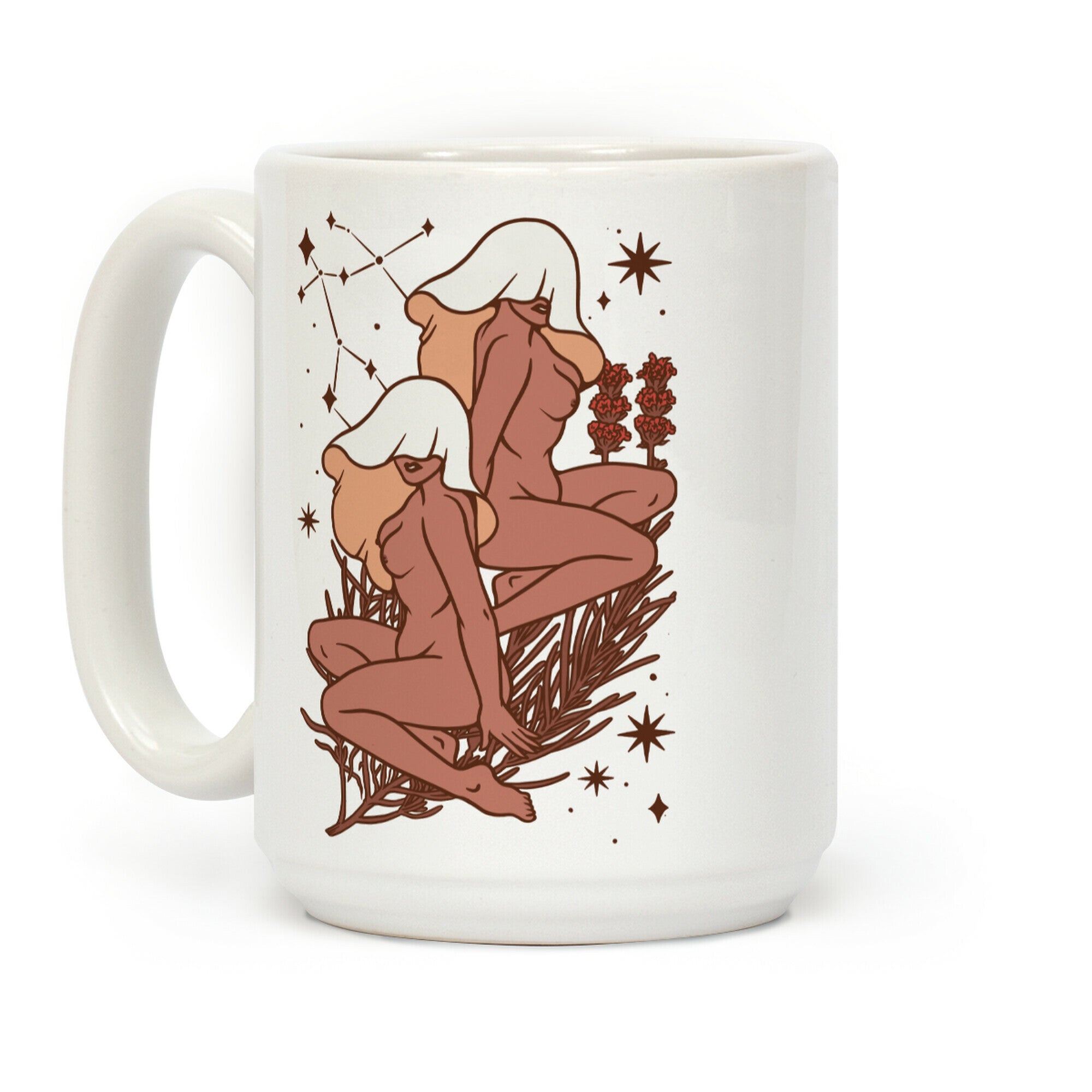 Zodiac Pinup Gemini Coffee Mug