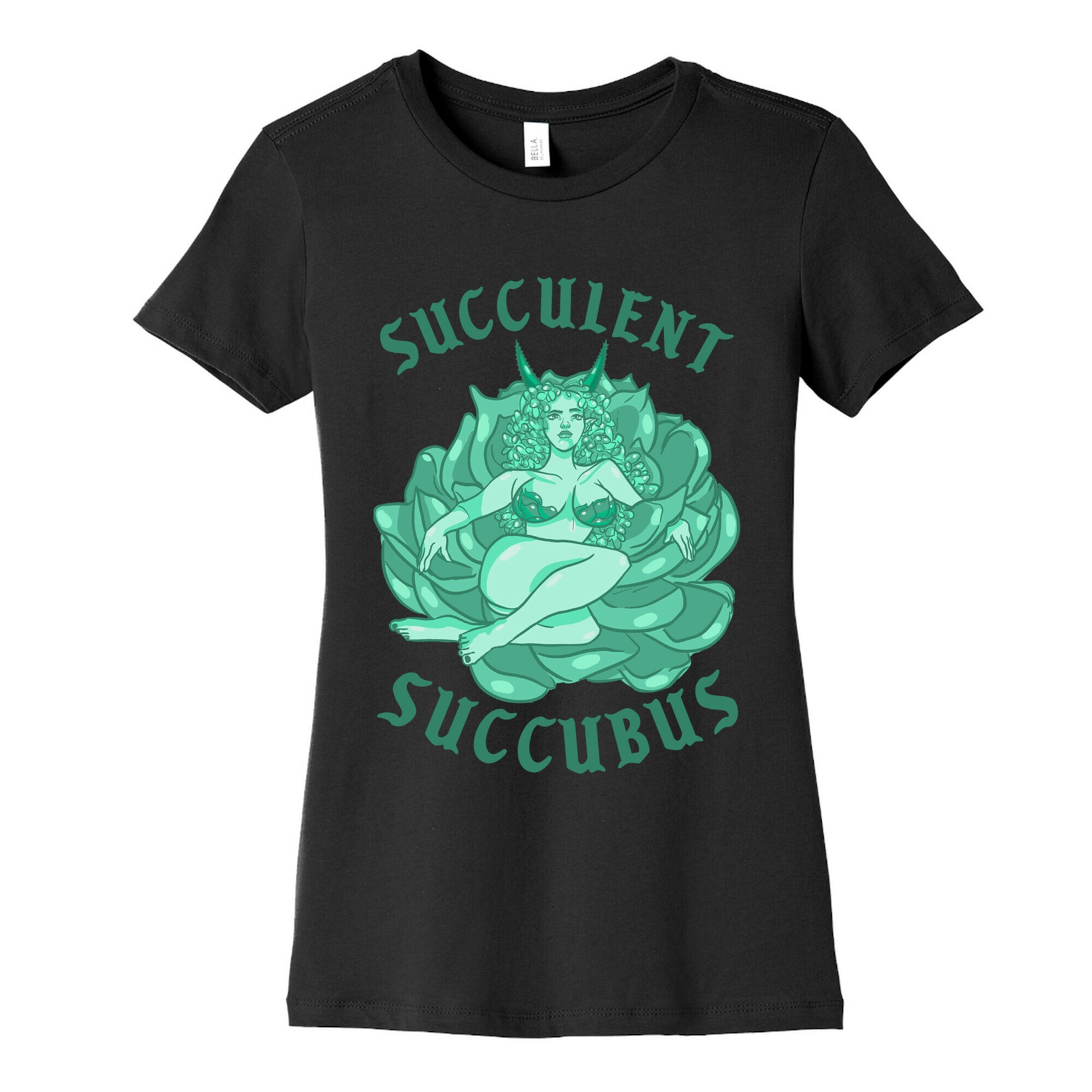 Succulent Succubus Women's Cotton Tee
