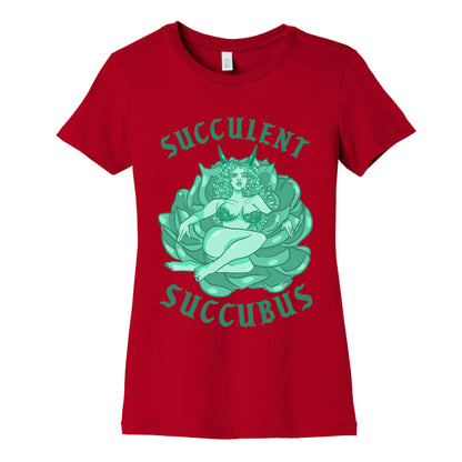 Succulent Succubus Women's Cotton Tee