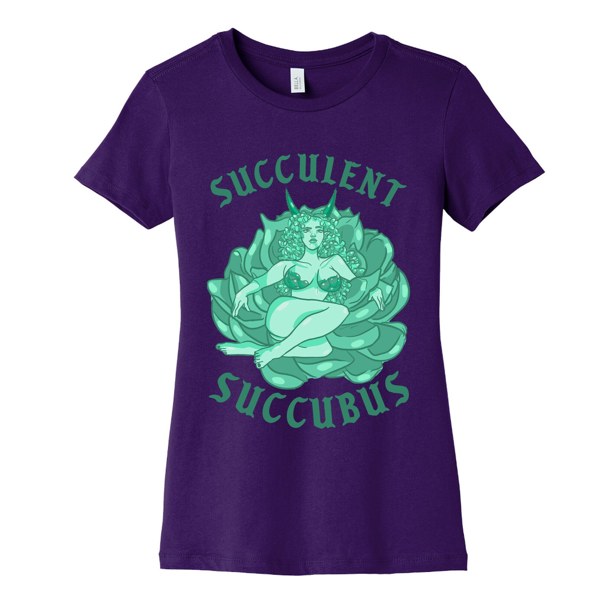 Succulent Succubus Women's Cotton Tee