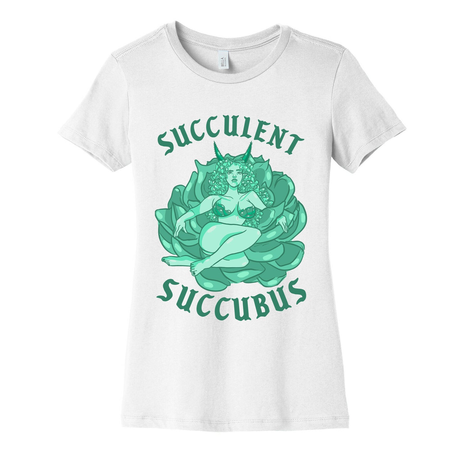 Succulent Succubus Women's Cotton Tee