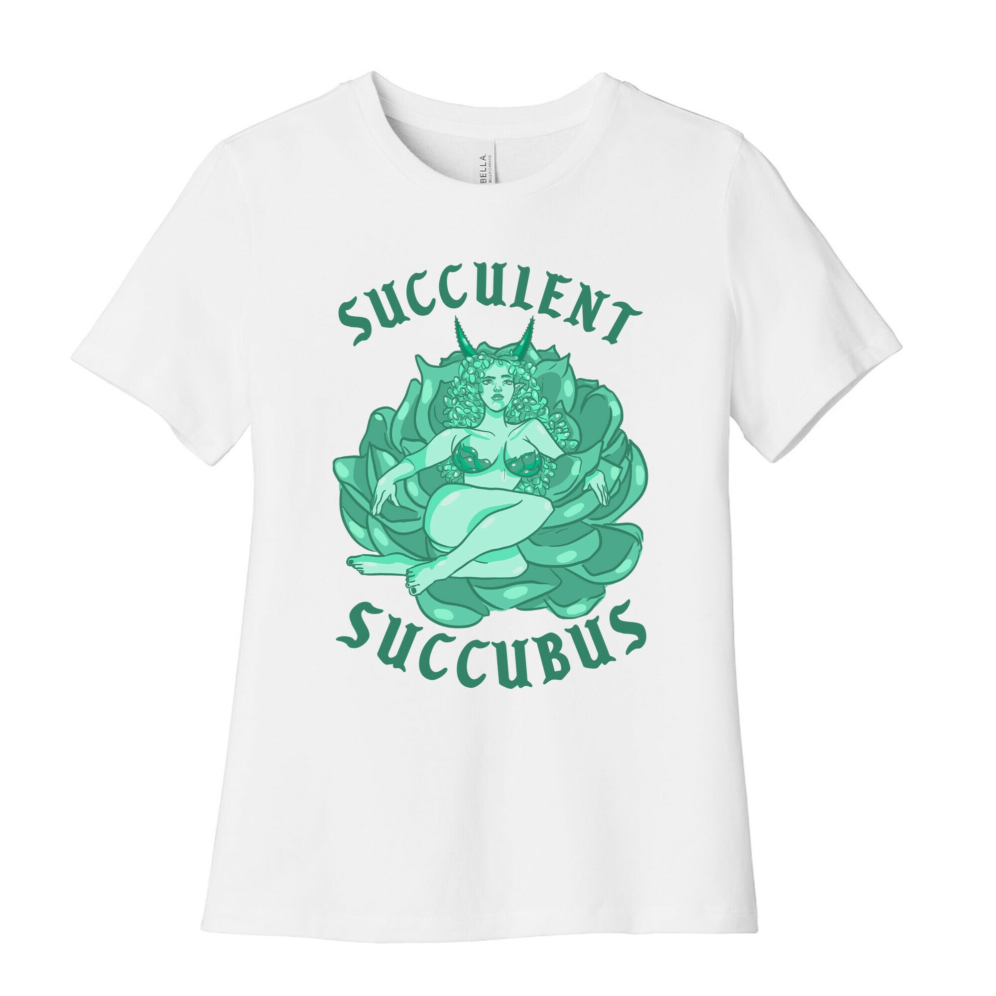 Succulent Succubus Women's Cotton Tee