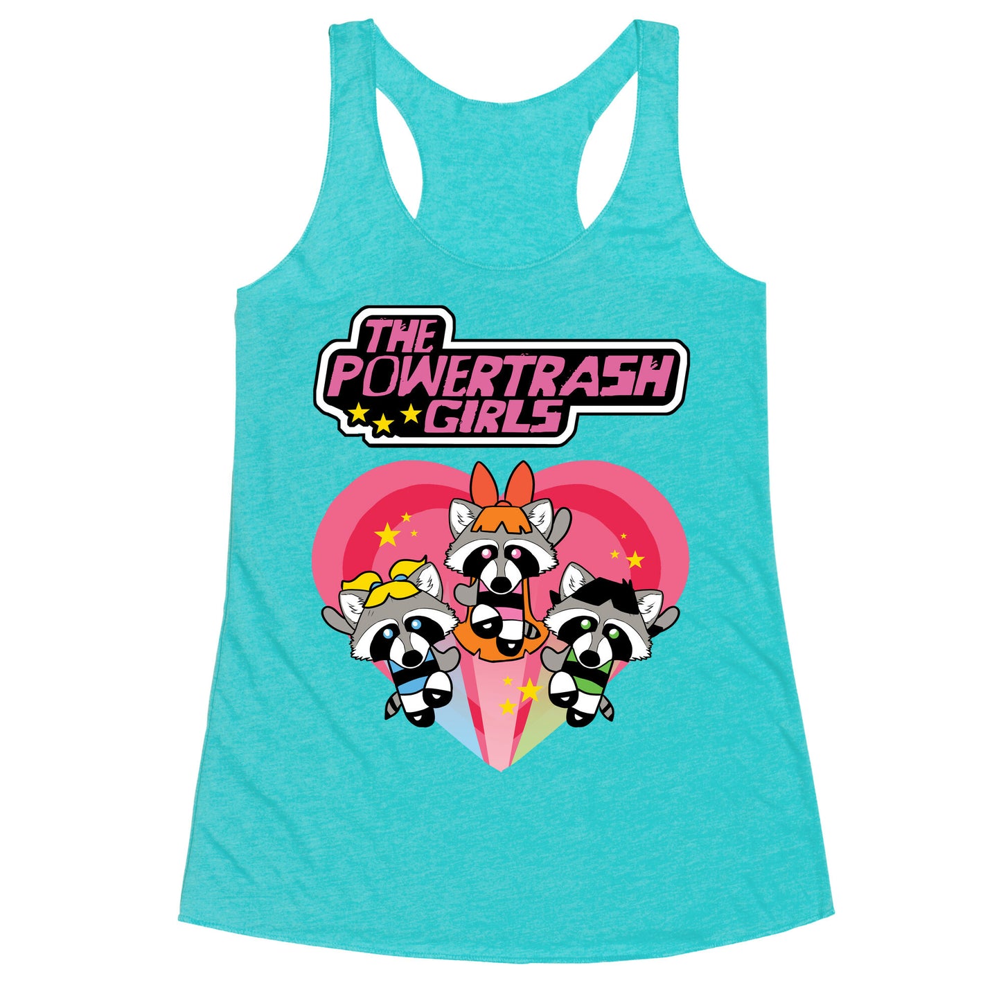 The Powertrash Girls Racerback Tank