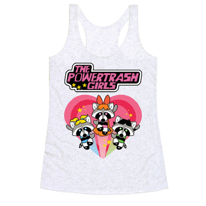 The Powertrash Girls Racerback Tank