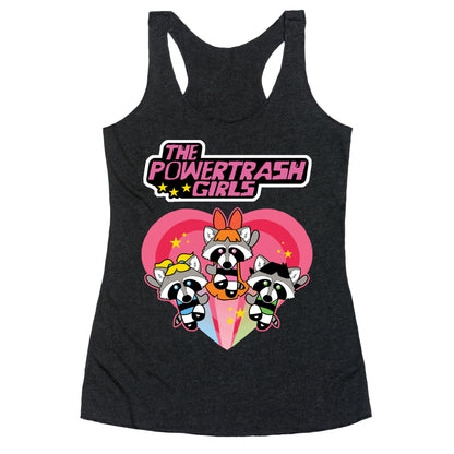 The Powertrash Girls Racerback Tank