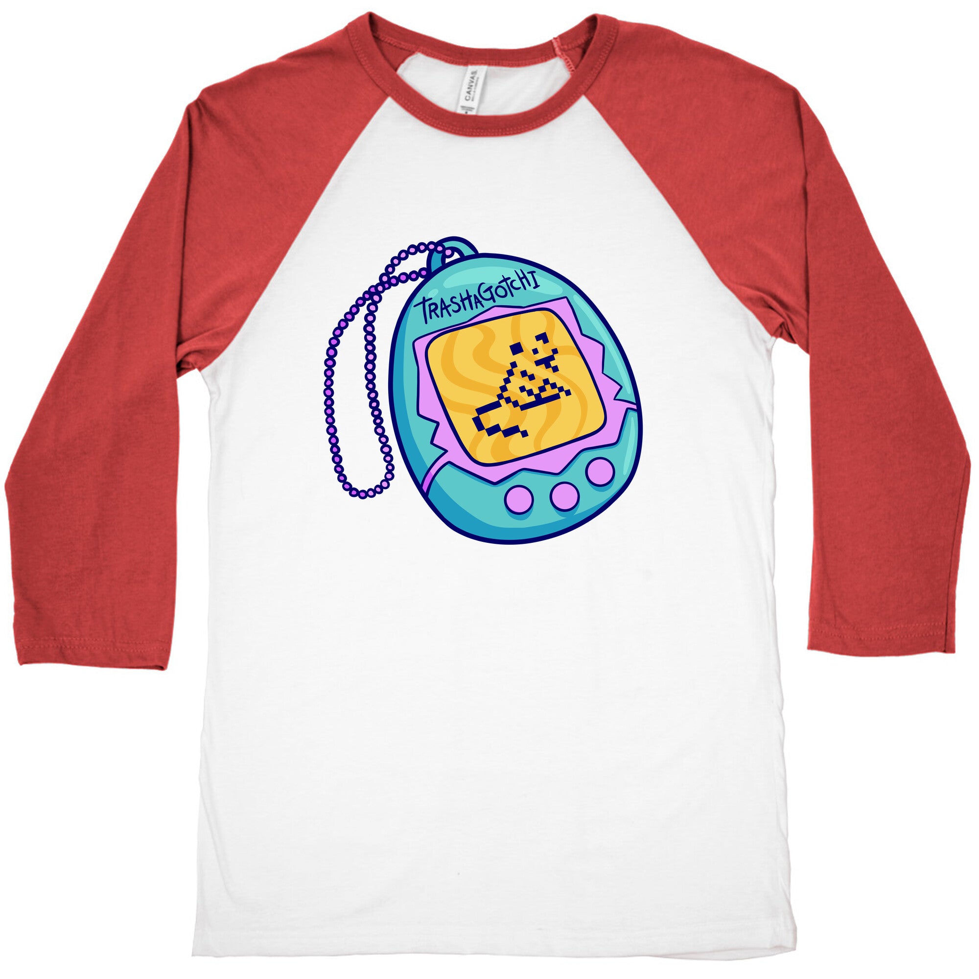 Trashagotchi (Opossum) Baseball Tee