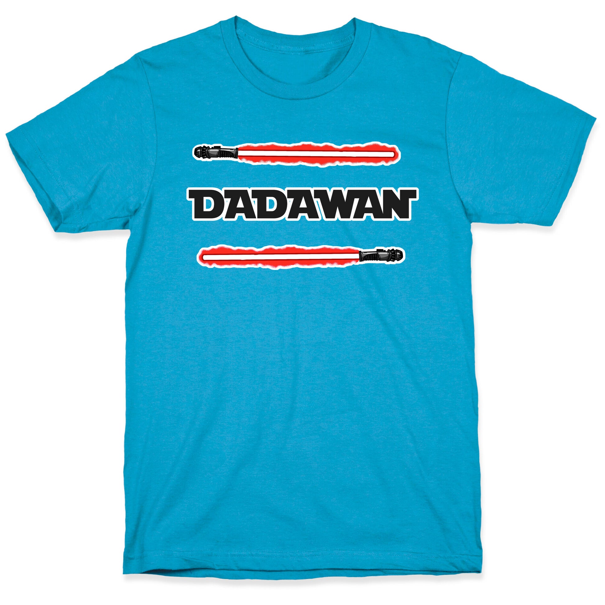 Padawan Dadawan Star Wars Parody Red Light Sabers Unisex Triblend Tee