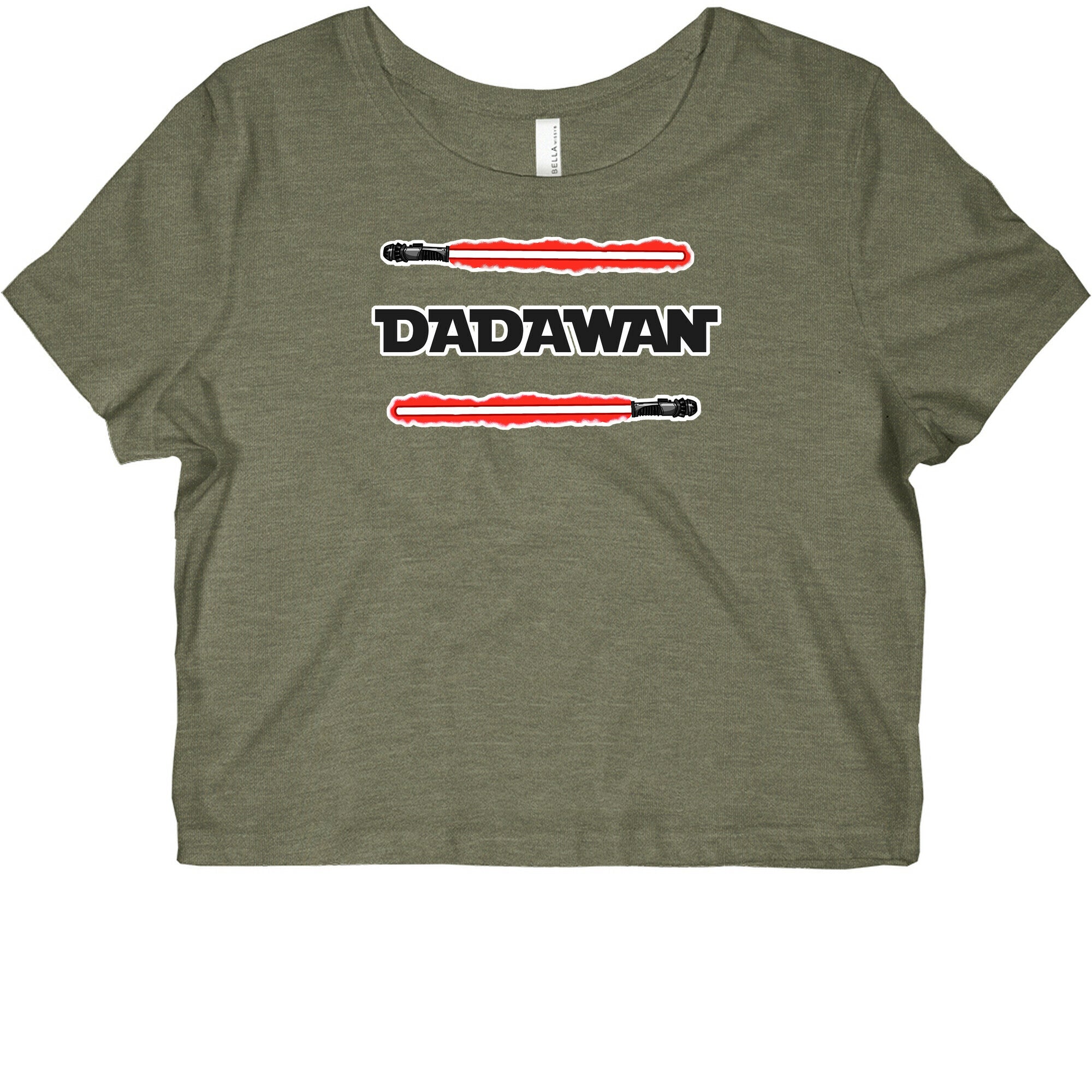 Padawan Dadawan Star Wars Parody Red Light Sabers Graphic Baby Tee