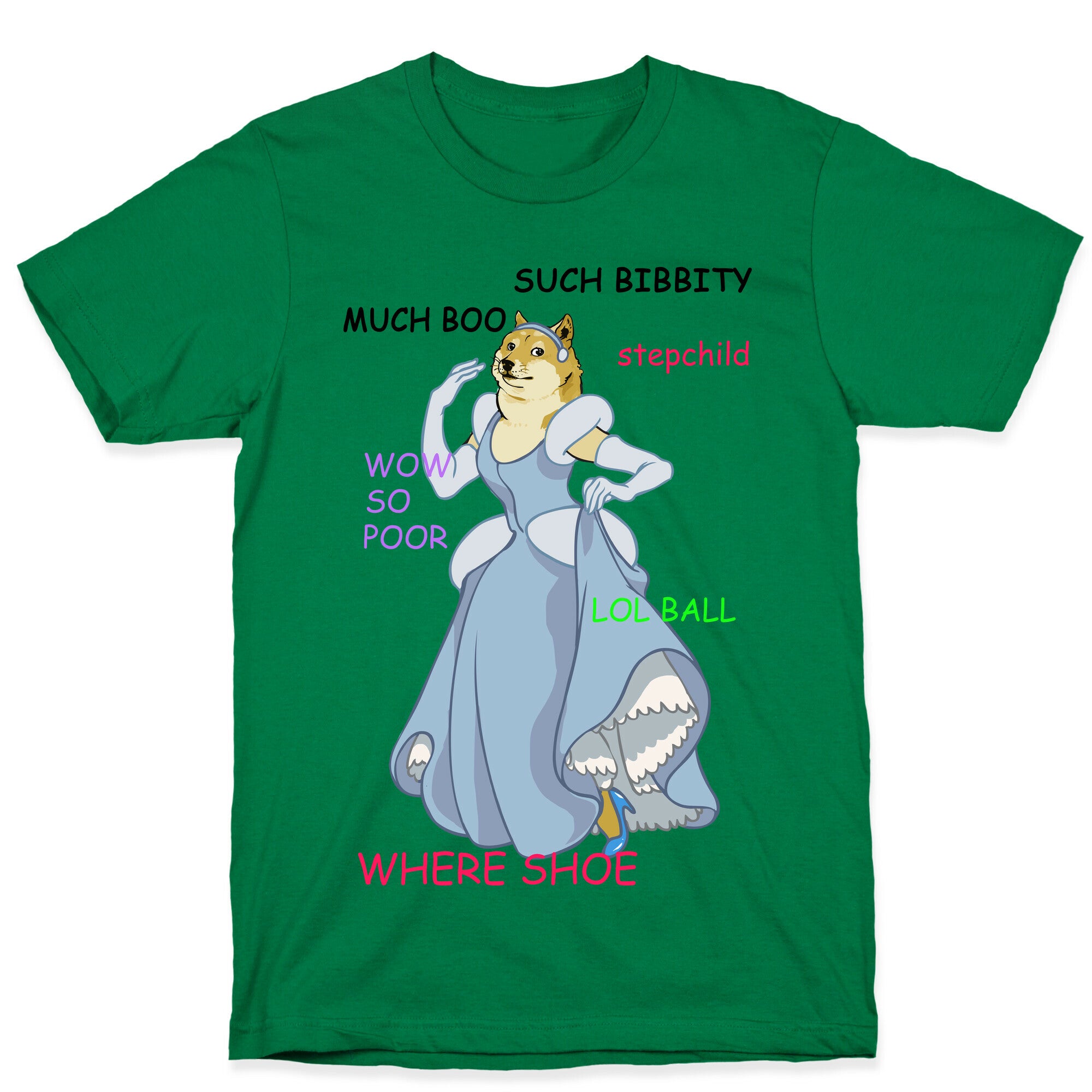 Cinderella Doge T-Shirt