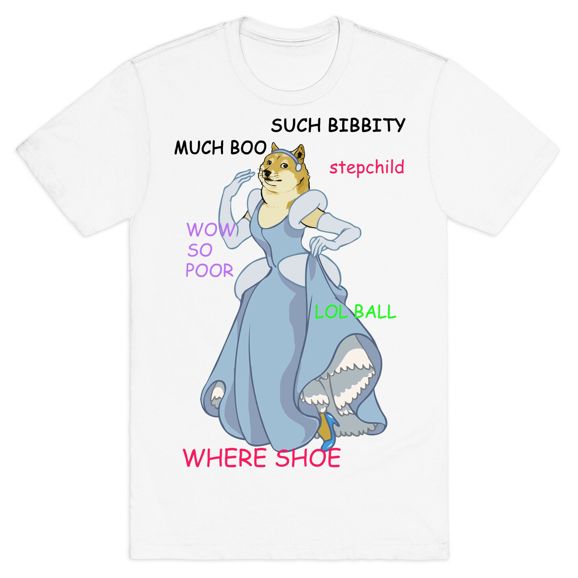 Cinderella Doge T-Shirt