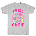 "Pride or Die" DnD Dice Pastel T-Shirt