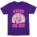 "Pride or Die" DnD Dice Pastel T-Shirt