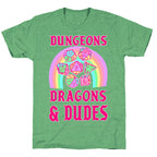 DnD & Dudes Dice Pastel Unisex Triblend Tee
