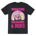 DnD & Dudes Dice Pastel Unisex Triblend Tee