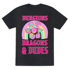 DnD & Dudes Dice Pastel Unisex Triblend Tee