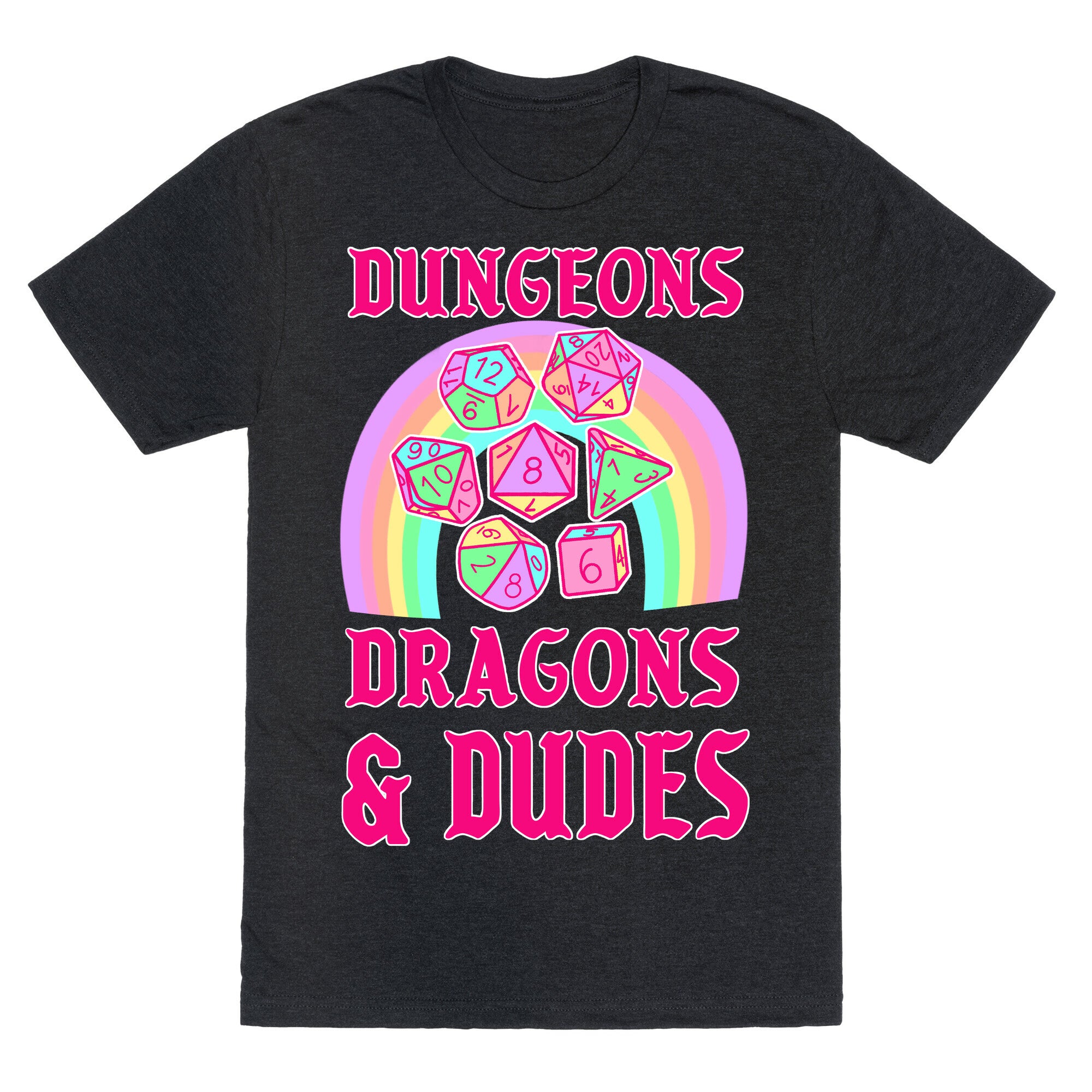 DnD & Dudes Dice Pastel Unisex Triblend Tee