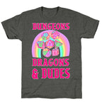 DnD & Dudes Dice Pastel Unisex Triblend Tee