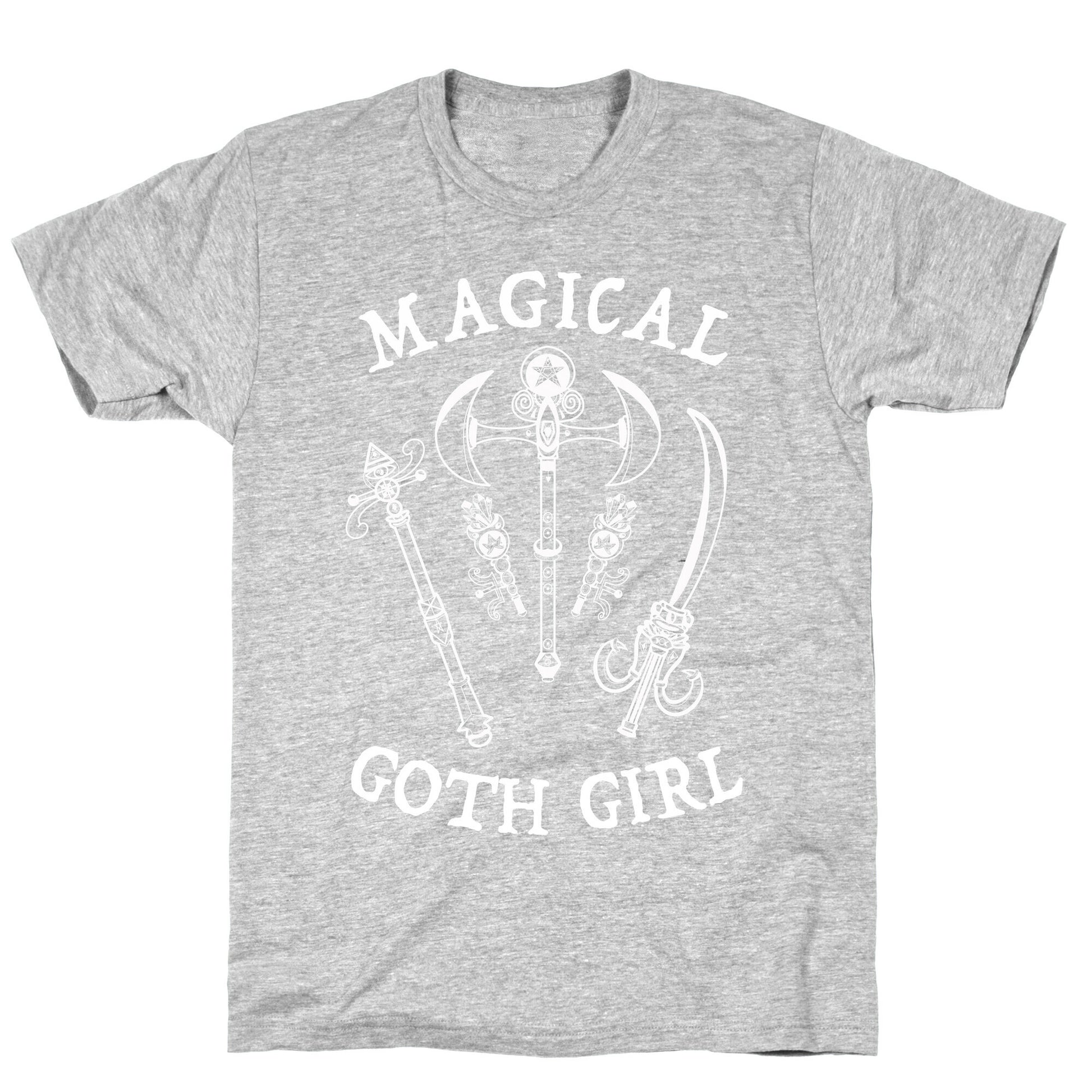 Magical Goth Girl White T-Shirt