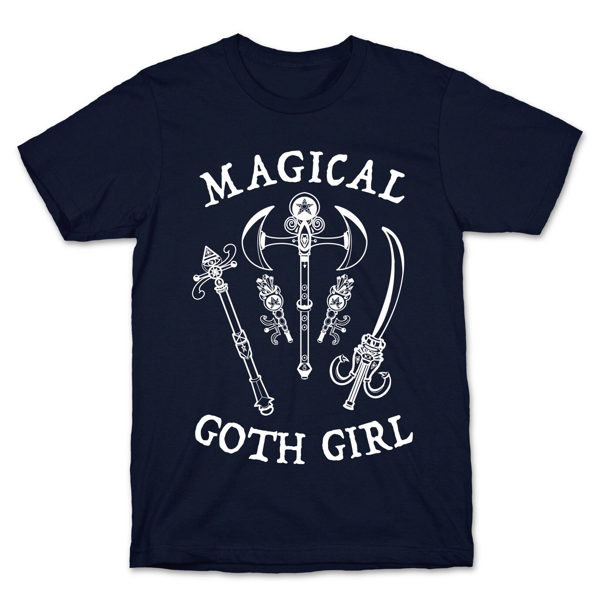 Magical Goth Girl White T-Shirt