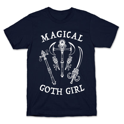 Magical Goth Girl White T-Shirt