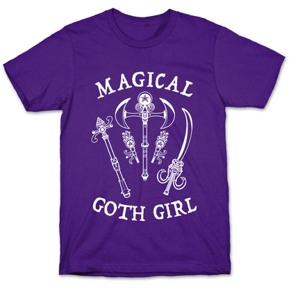 Magical Goth Girl White T-Shirt
