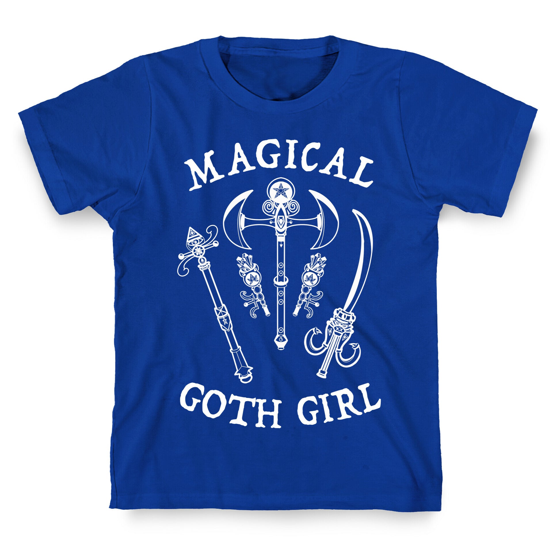 Magical Goth Girl White T-Shirt