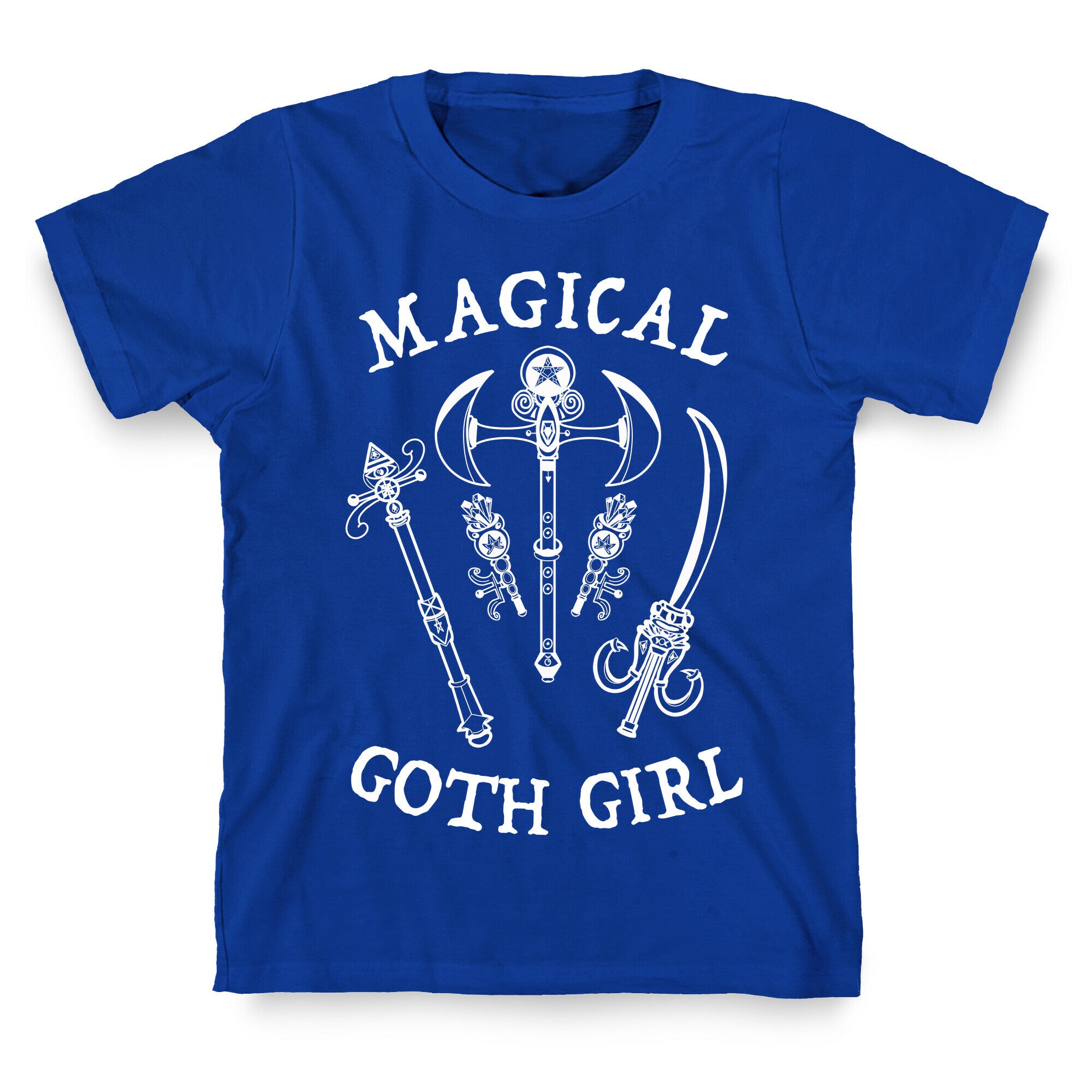 Magical Goth Girl White T-Shirt