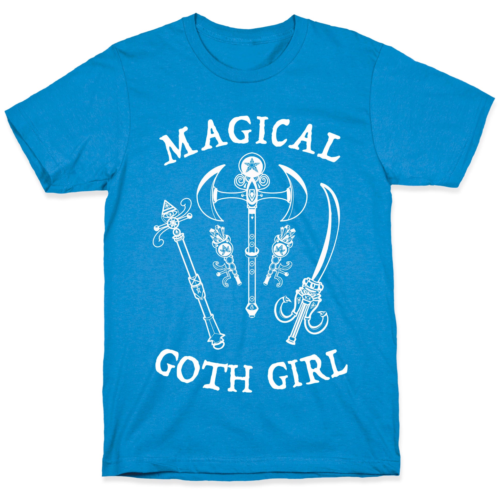 Magical Goth Girl White T-Shirt