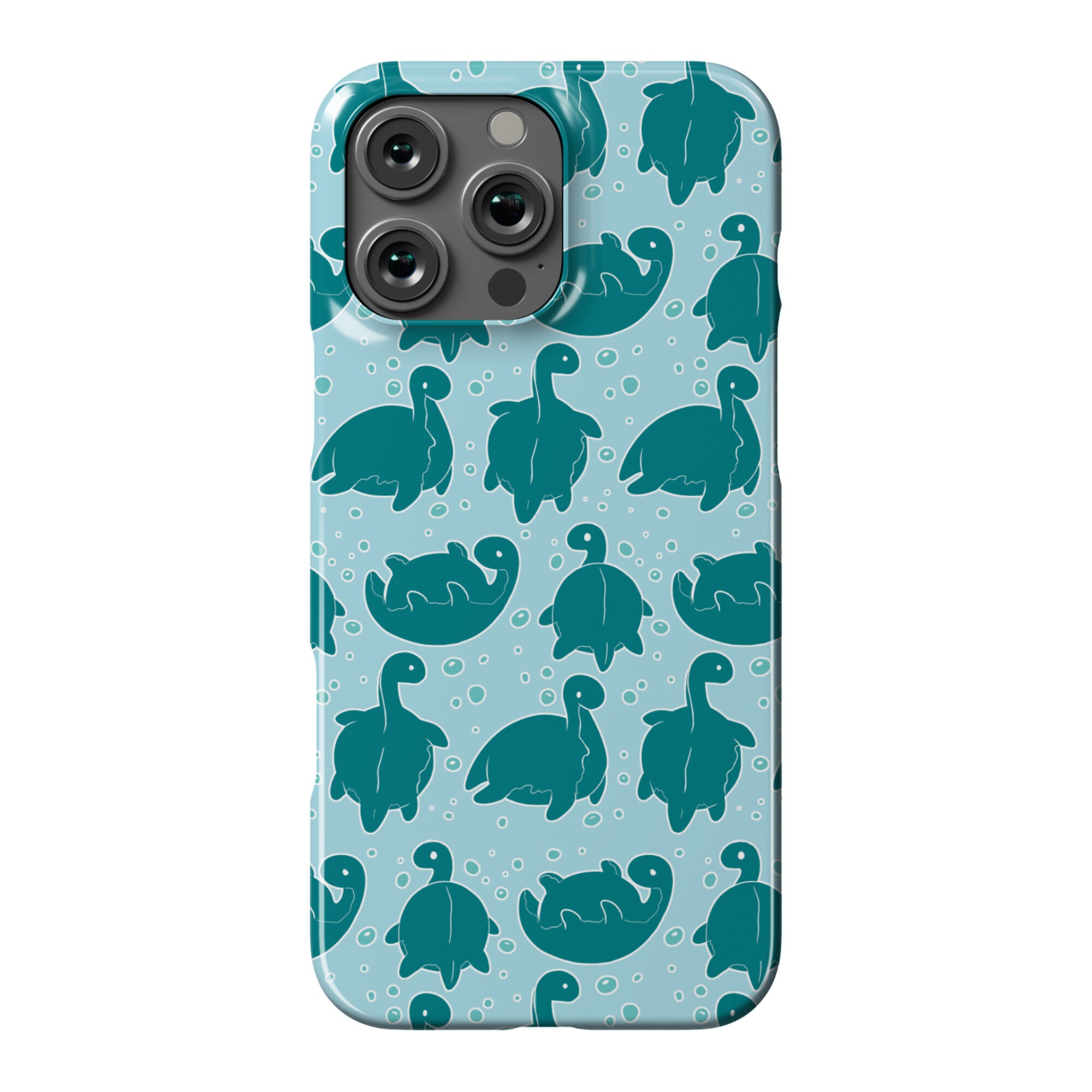 Cute Nessie Pattern Phone Case