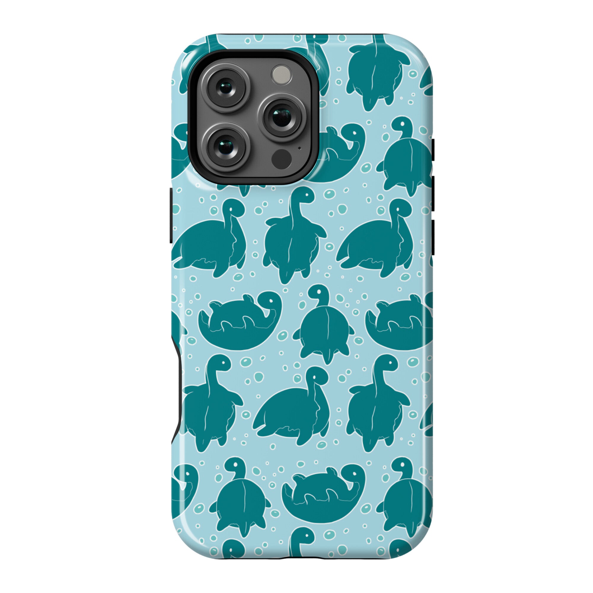 Cute Nessie Pattern Phone Case
