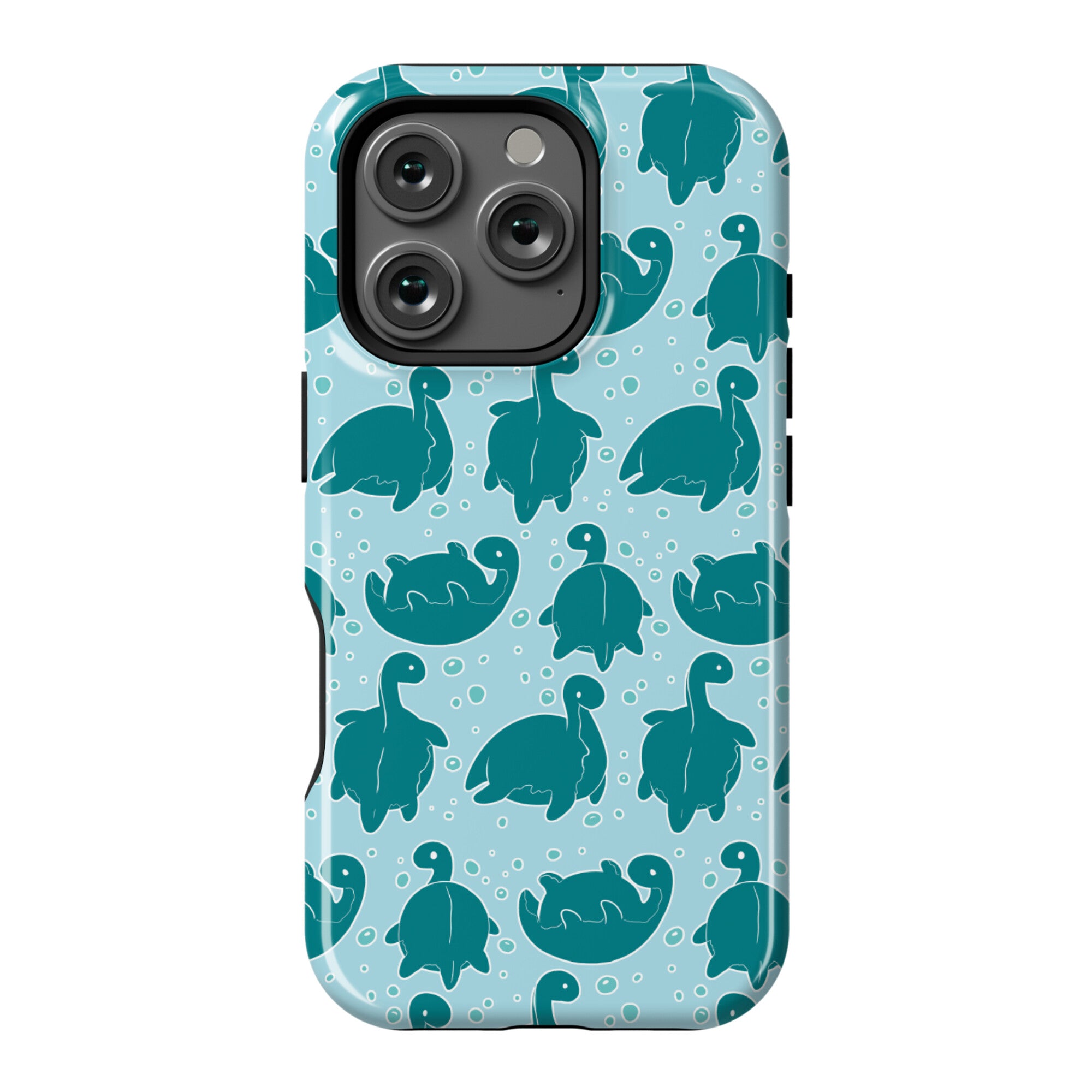 Cute Nessie Pattern Phone Case