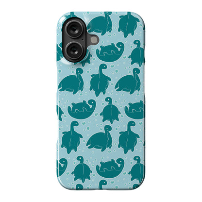 Cute Nessie Pattern Phone Case