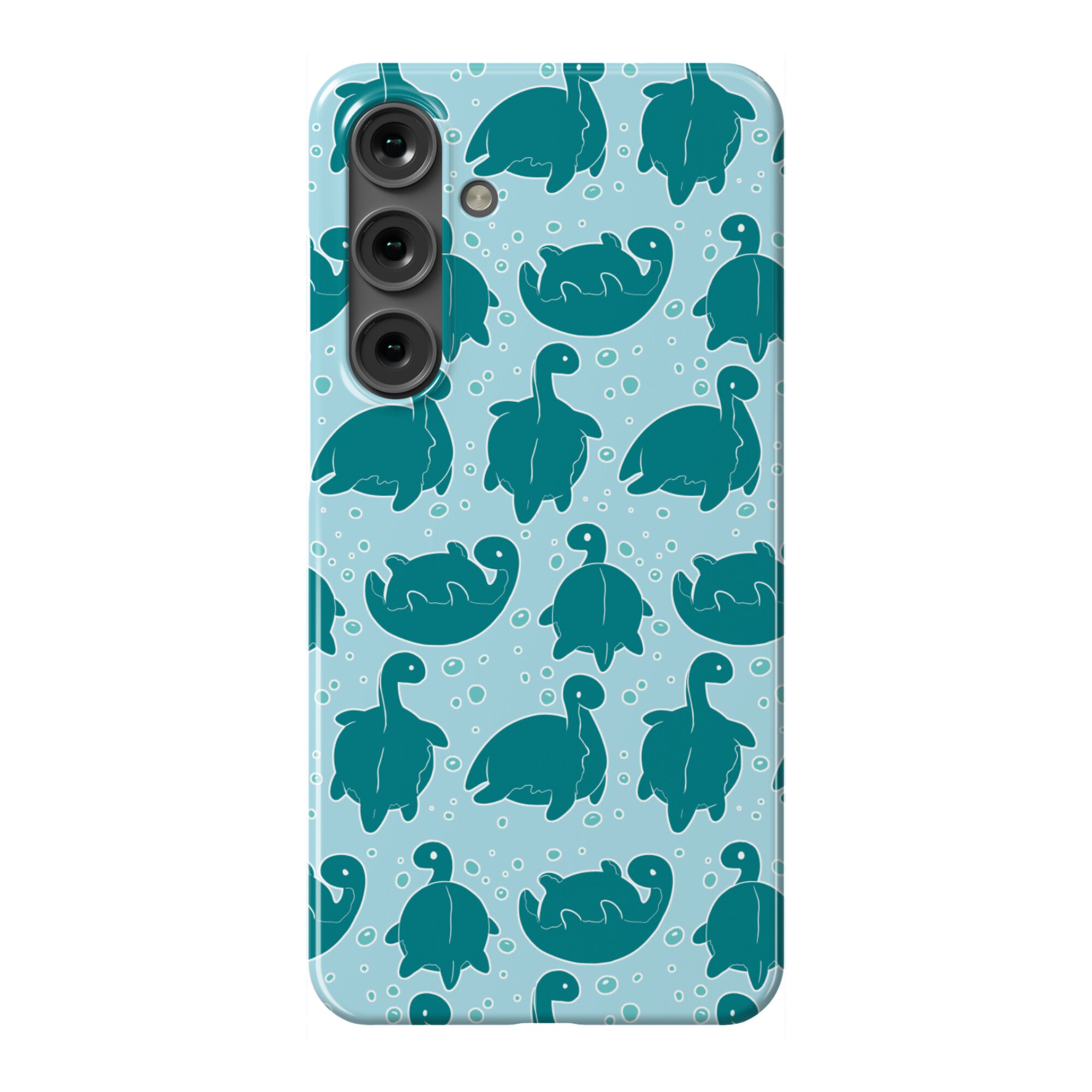 Cute Nessie Pattern Phone Case