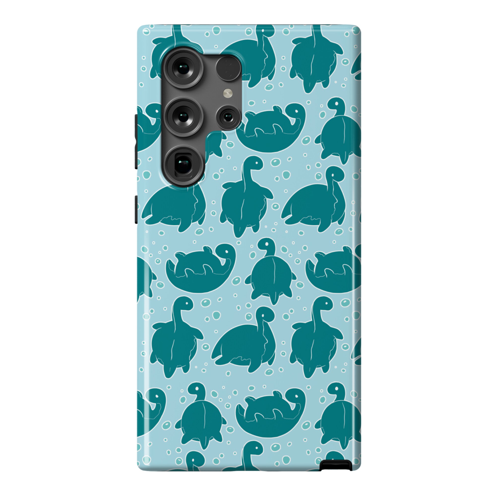 Cute Nessie Pattern Phone Case
