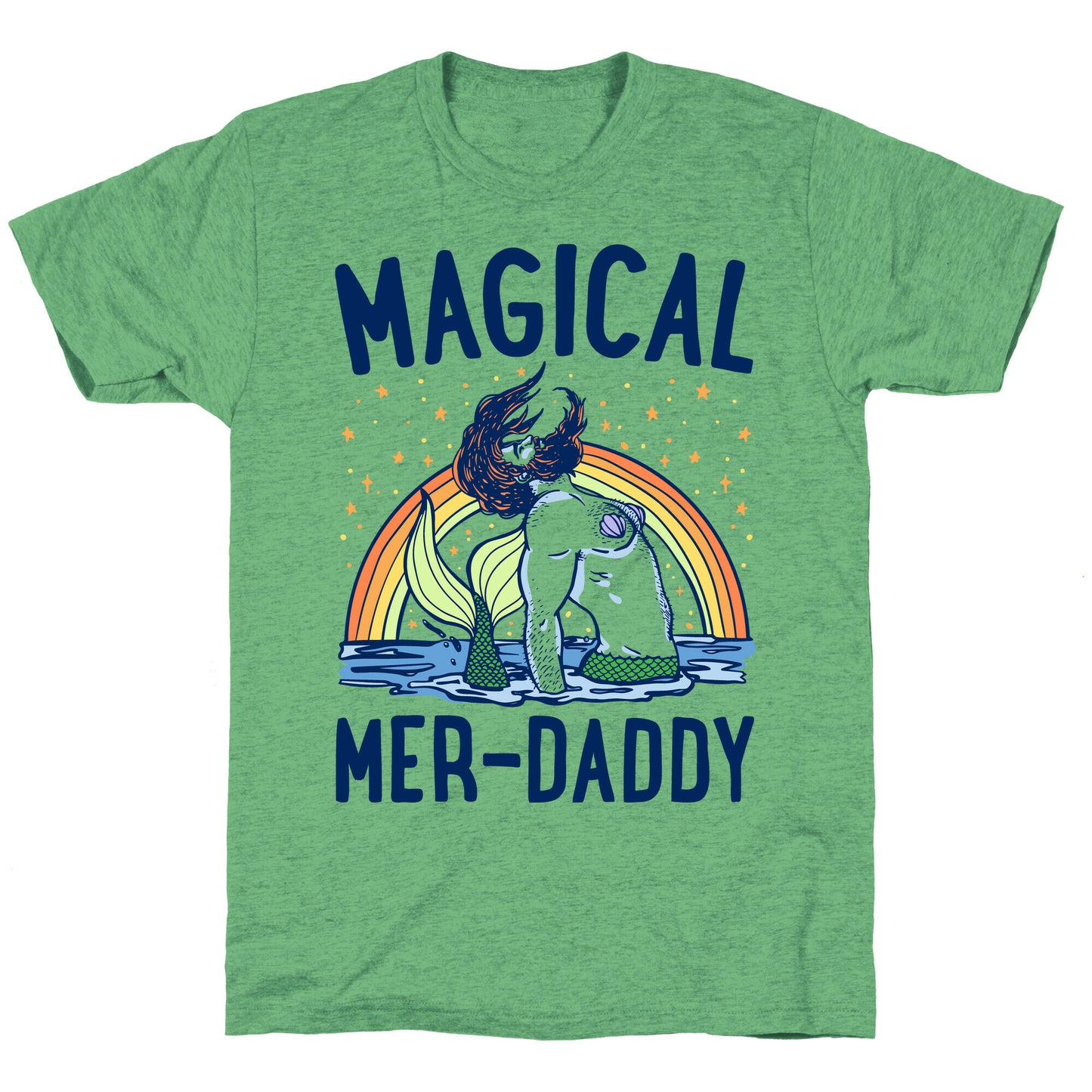 Magical Mer-Daddy Unisex Triblend Tee
