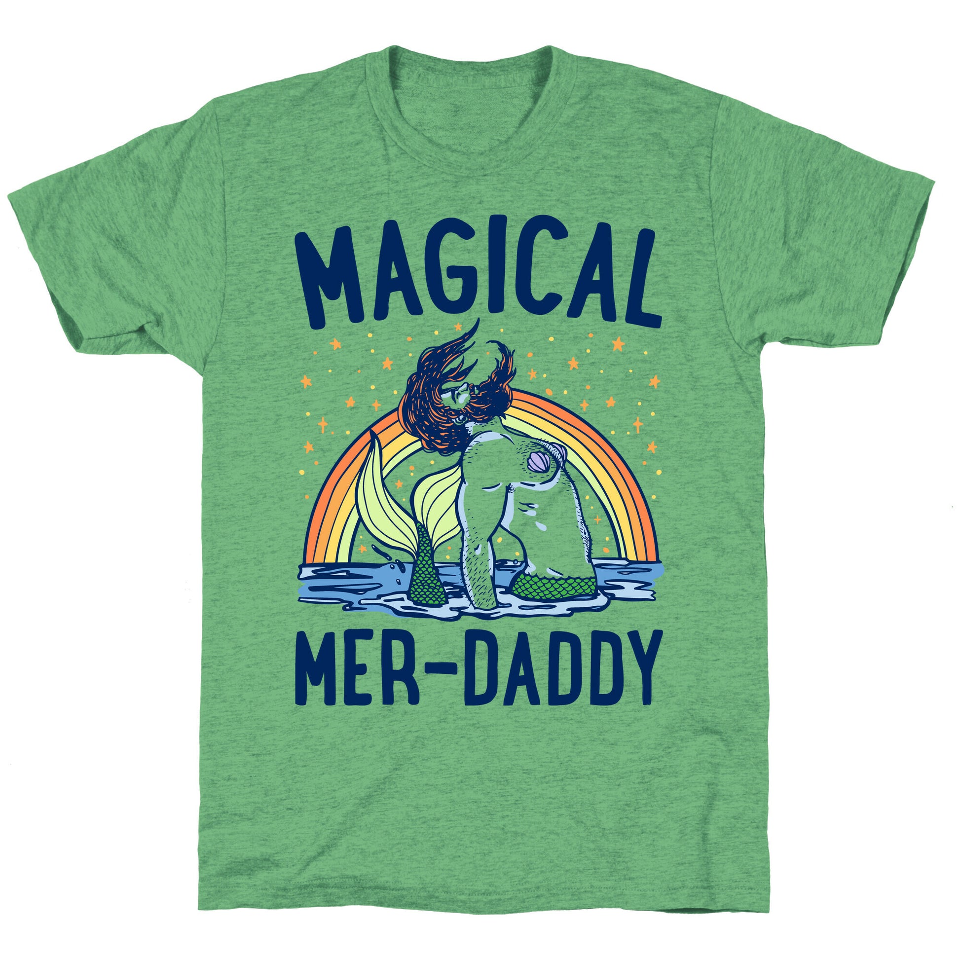 Magical Mer-Daddy Unisex Triblend Tee