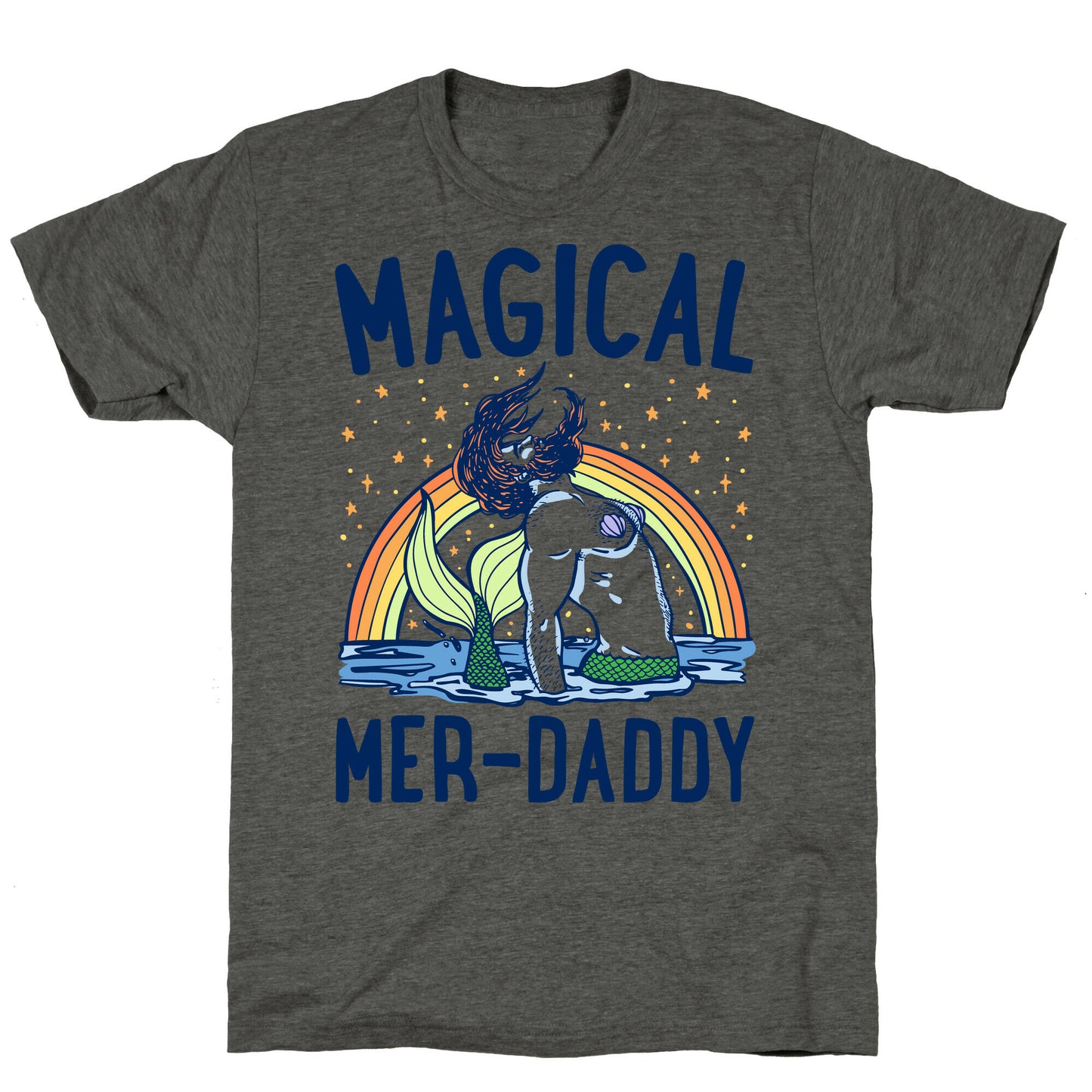 Magical Mer-Daddy Unisex Triblend Tee