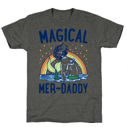 Magical Mer-Daddy Unisex Triblend Tee