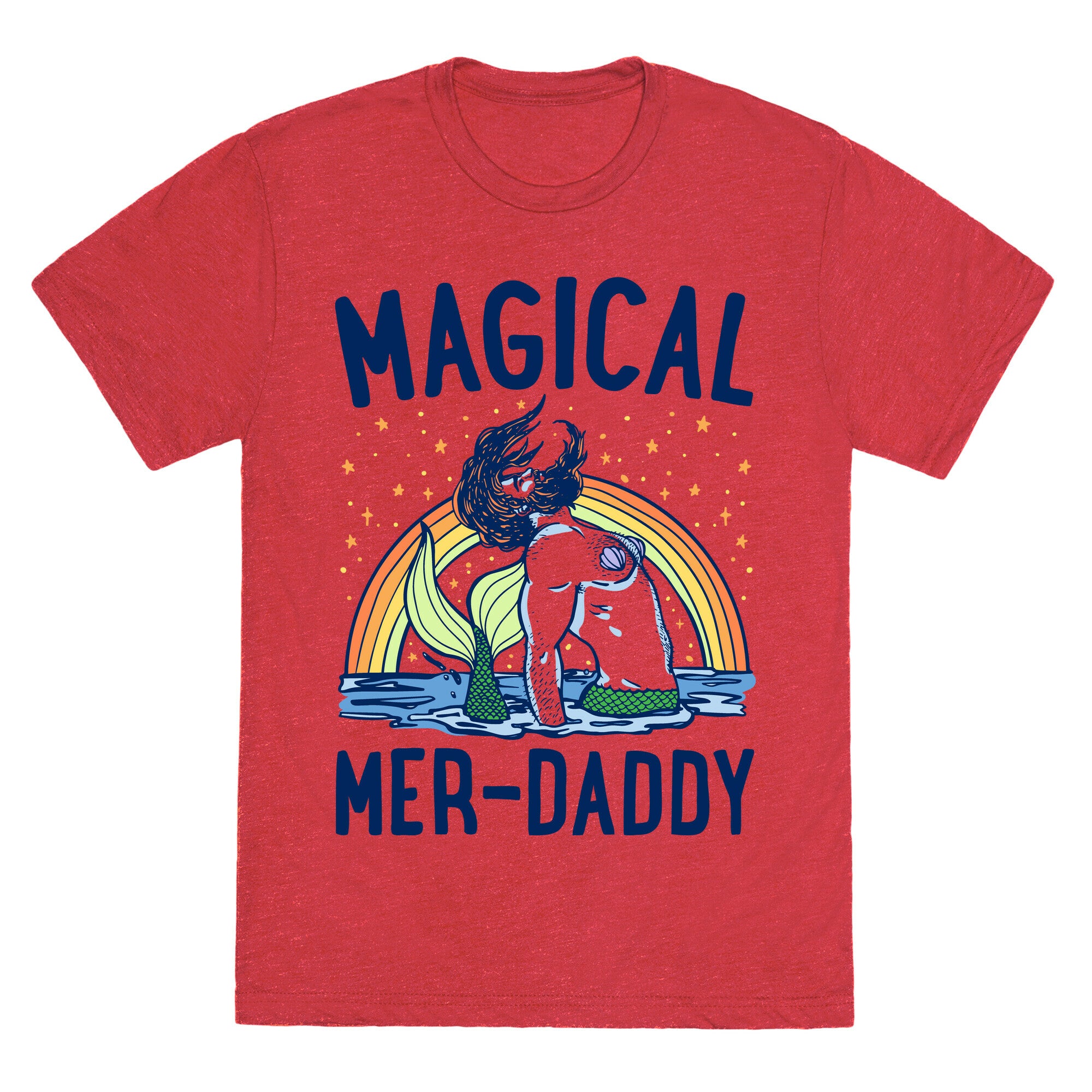 Magical Mer-Daddy Unisex Triblend Tee