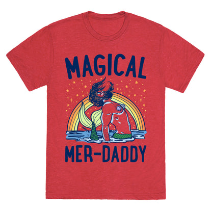 Magical Mer-Daddy Unisex Triblend Tee