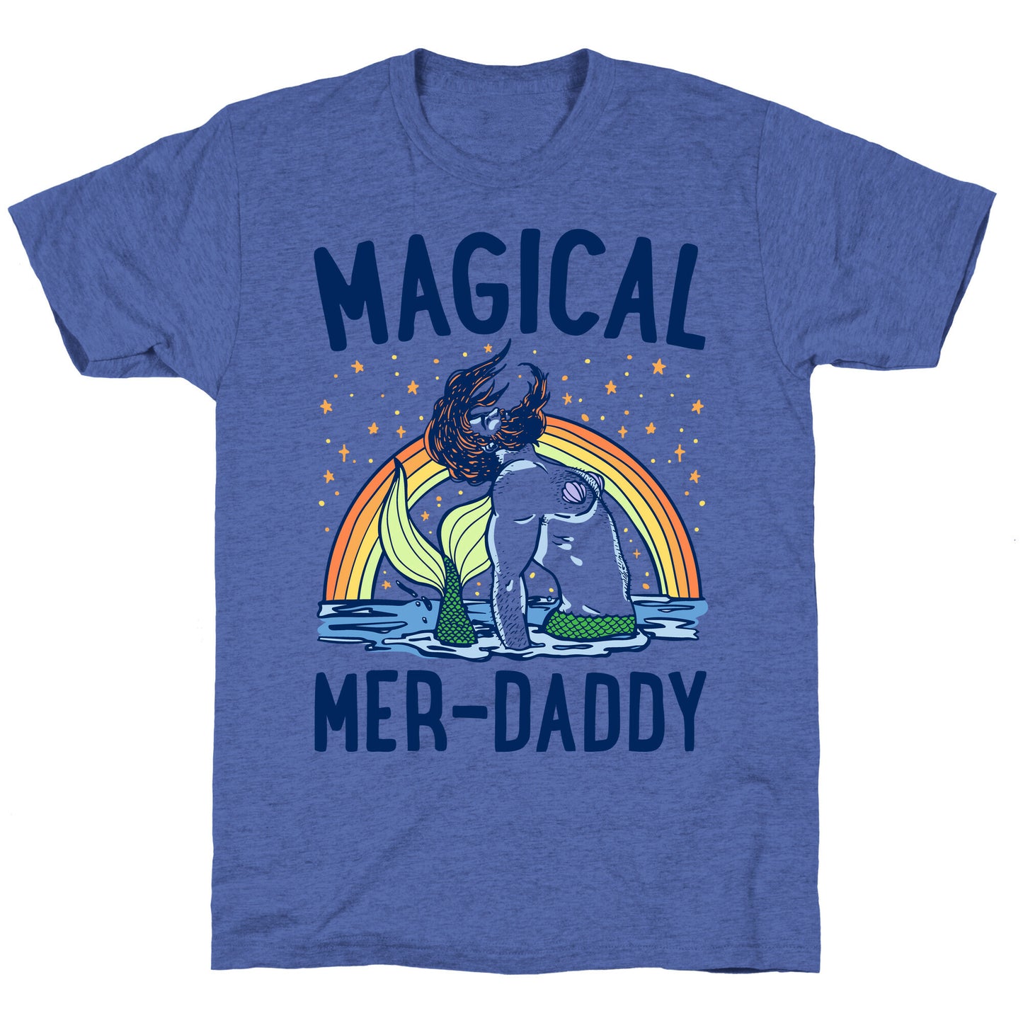 Magical Mer-Daddy Unisex Triblend Tee