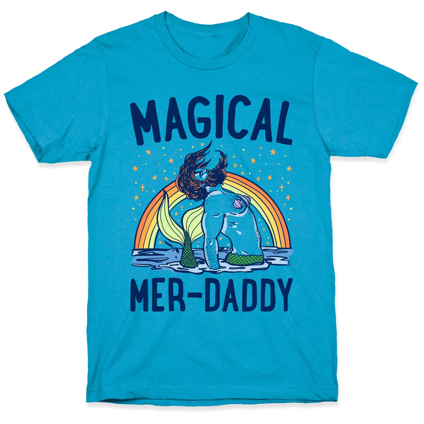 Magical Mer-Daddy Unisex Triblend Tee