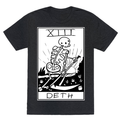 Badly Drawn Tarots: Death Unisex Triblend Tee