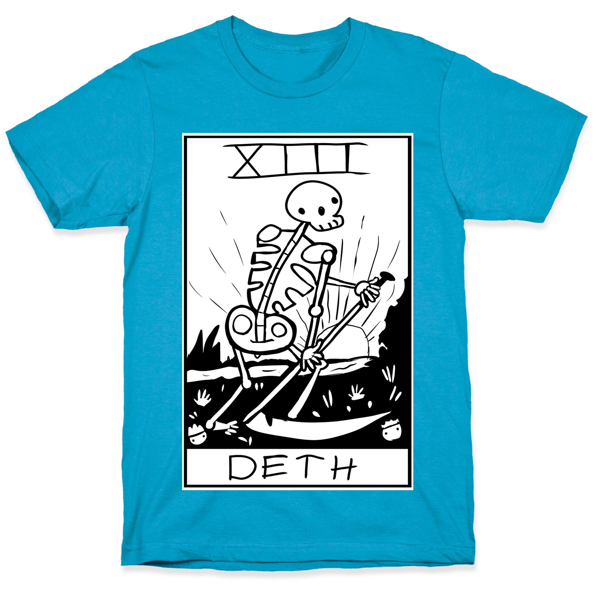 Badly Drawn Tarots: Death Unisex Triblend Tee