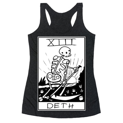 Badly Drawn Tarots: Death Racerback Tank