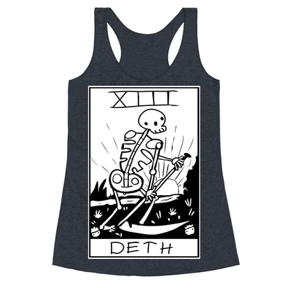 Badly Drawn Tarots: Death Racerback Tank