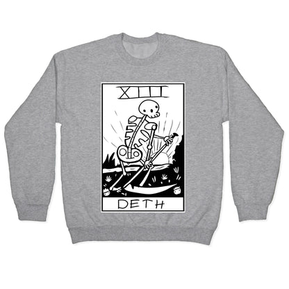 Badly Drawn Tarots: Death Crewneck Sweatshirt