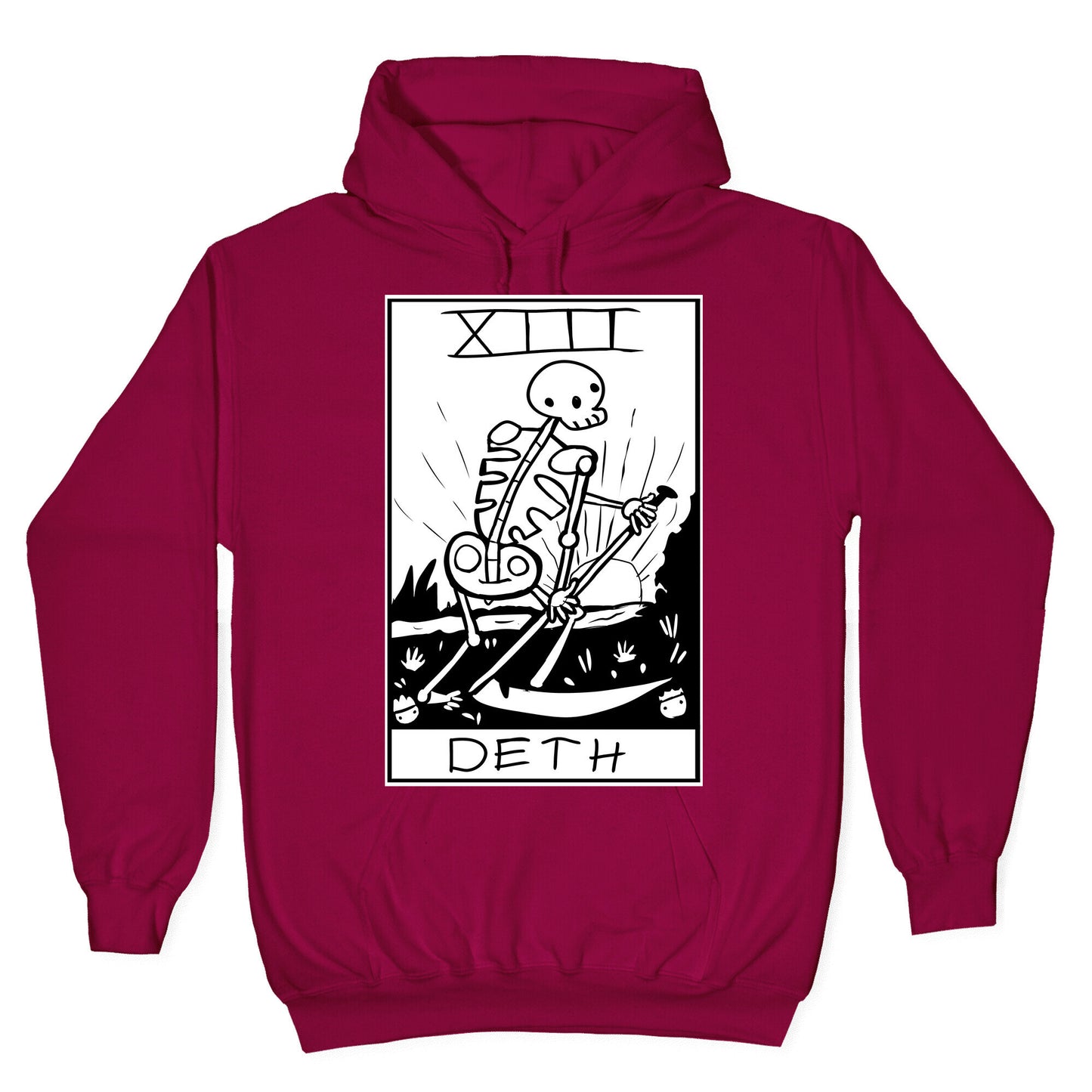 Badly Drawn Tarots: Death Hoodie