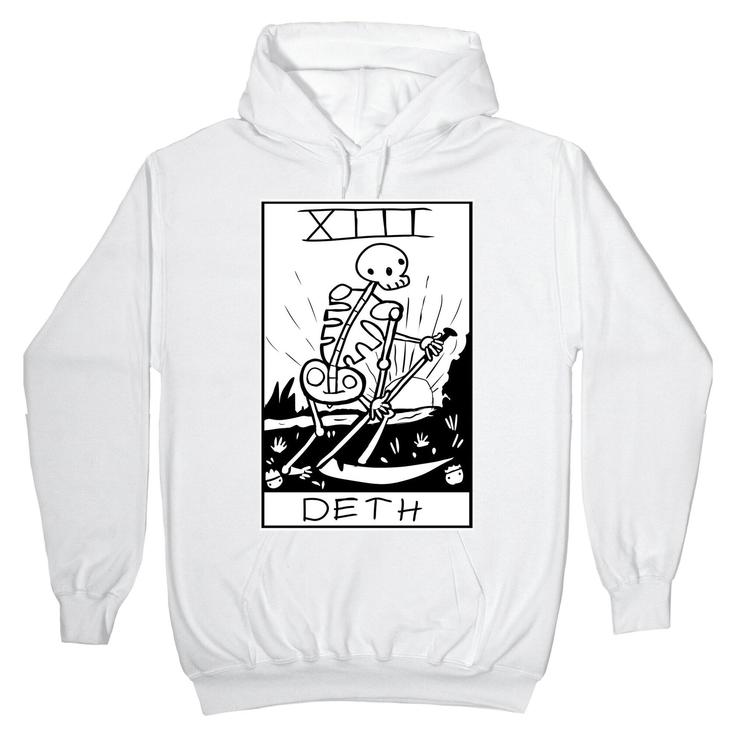 Badly Drawn Tarots: Death Hoodie